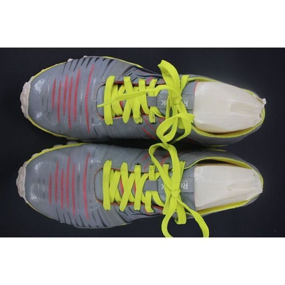 Reebok Realflex 3D FuseFrame Running Shoe Sneaker Womens Sz 8.5 Pink Gray yellow - Picture 4 of 11